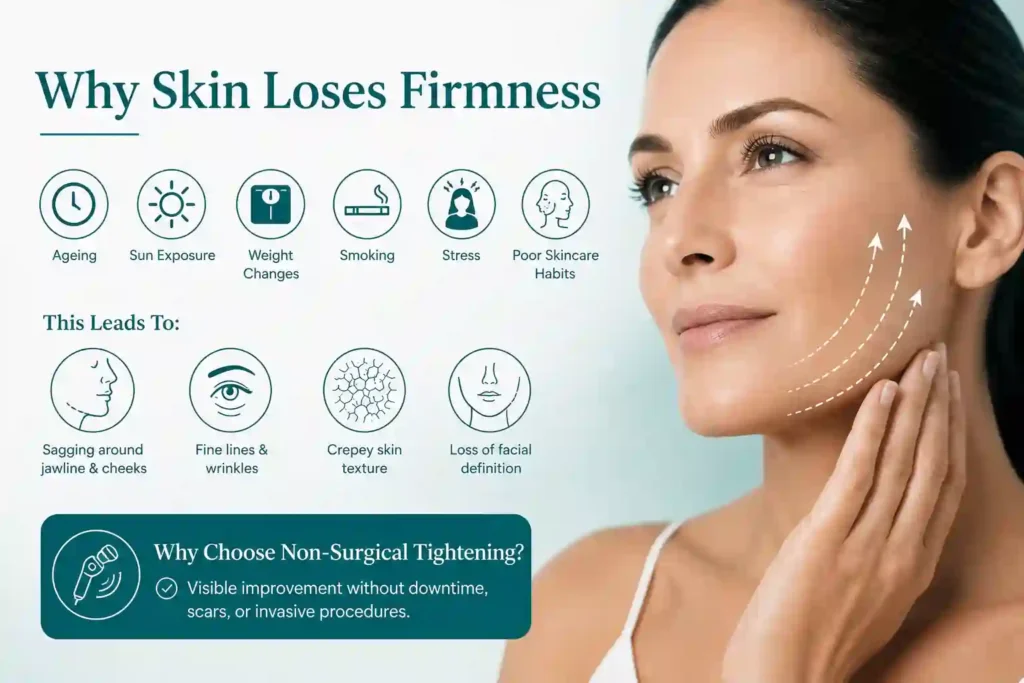 What Makes Skin Lose Firmness and Why Do People Seek Non-Surgical Tightening Moseley?